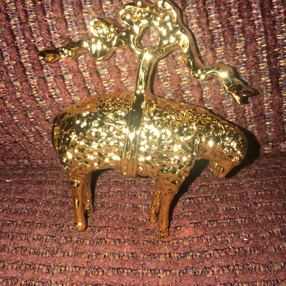 COPY - Brooks Brothers Golden fleece sheep ornament